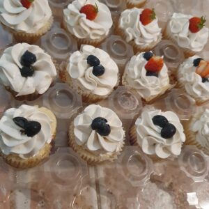 Cheesecake Cupcakes - Blueberry