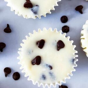 Cheesecake Cupcakes - Chocolate Chip