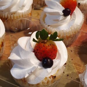 Cheesecake Cupcakes - Double Berry