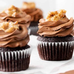 Cupcakes - German Chocolate