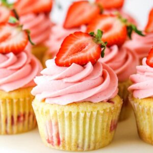 Cupcakes - Strawberry
